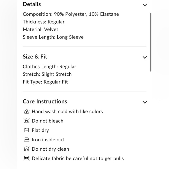 Commense Retro Velvet Blazer - Picture 8 of 8